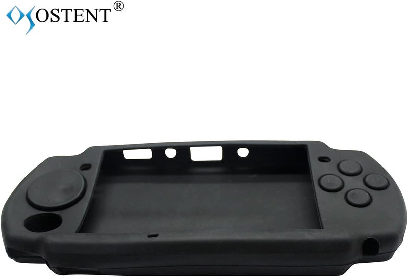 OSTENT Soft Protector Silicon Travel Carry Case Skin Cover Pouch Sleeve for Sony PSP 2000/3000 Color Black - Image 2